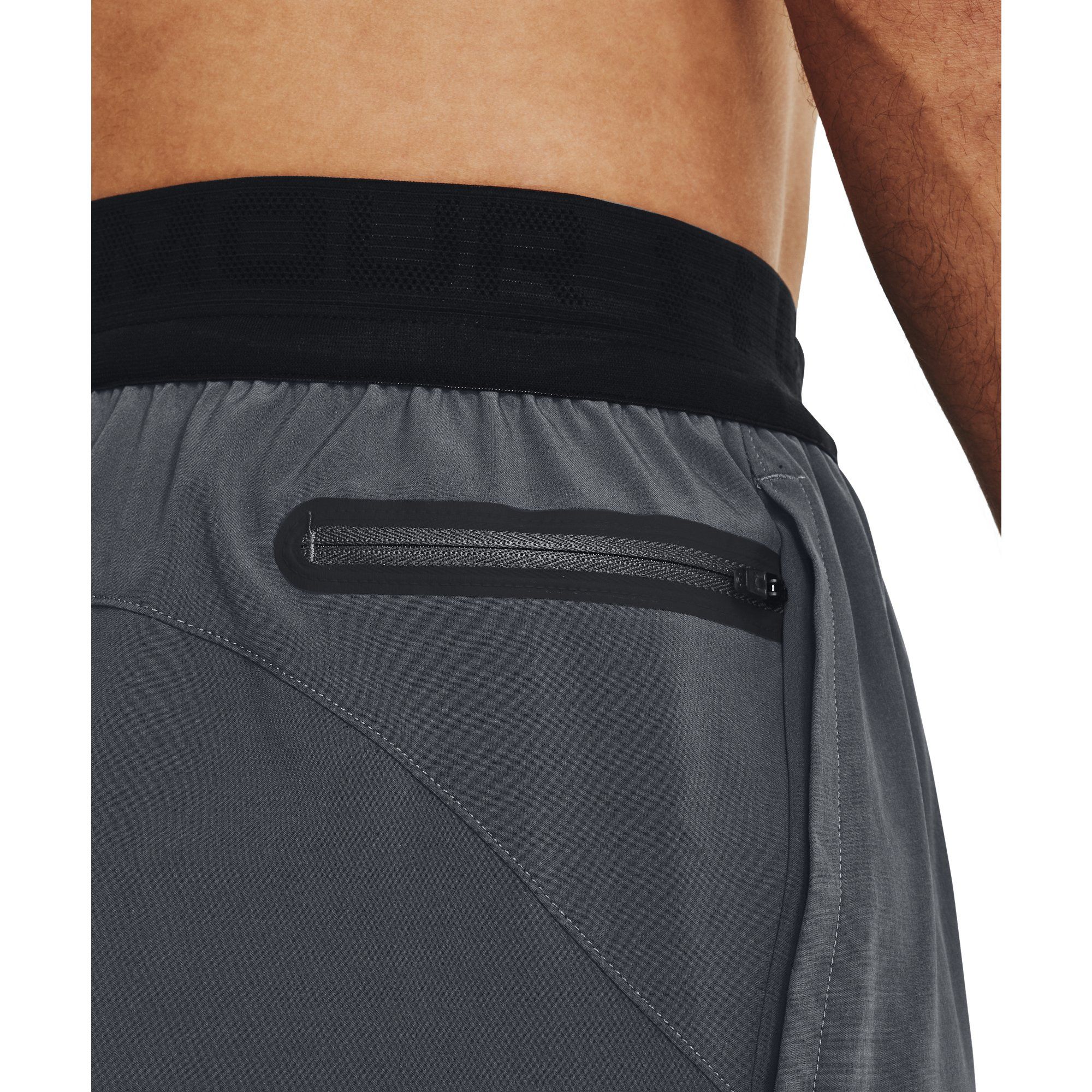  Under Armour Peak Woven Shorts - Pitch Gray 