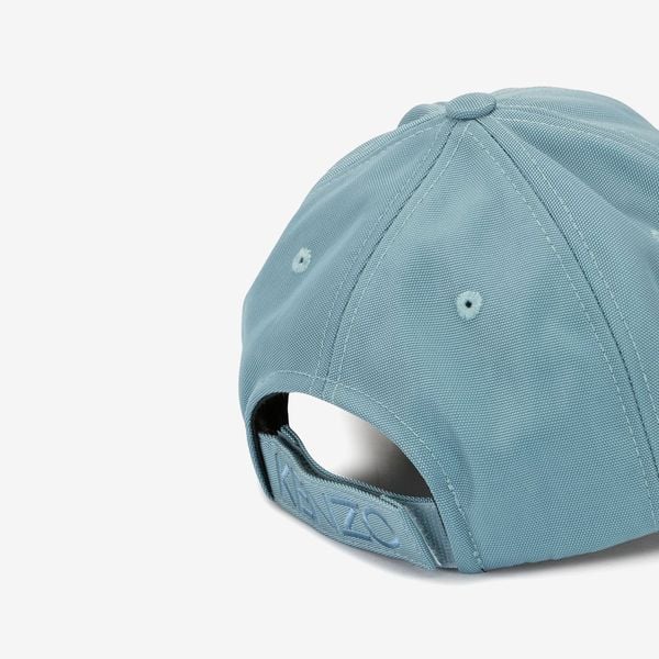  KENZO Canvas Kampus Tiger Baseball Cap - Glacier 