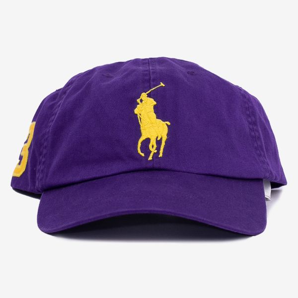  Ralph Lauren Big Pony Athletic Twill Cap - Purple 