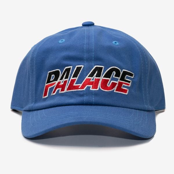  Palace Split Logo Hat - Blue 