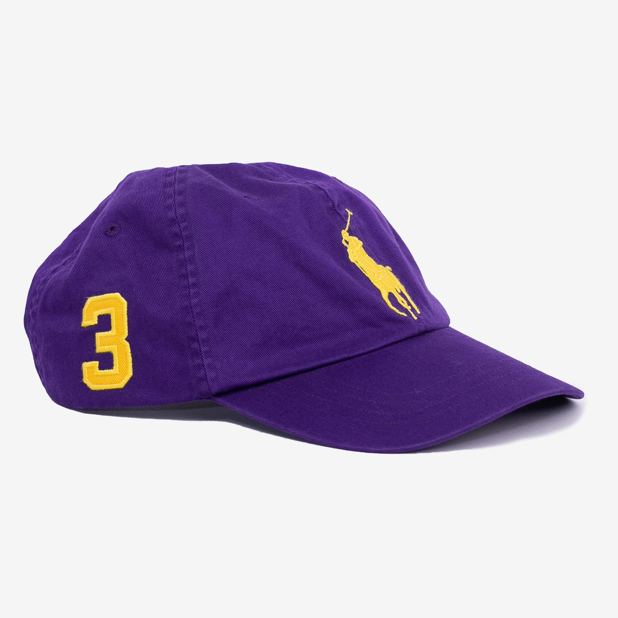  Ralph Lauren Big Pony Athletic Twill Cap - Purple 