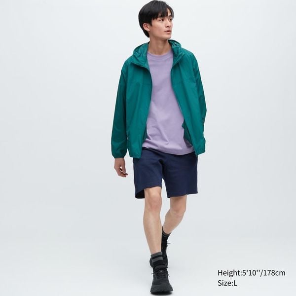  Uniqlo Pocketable UV Protection Parka - Green 
