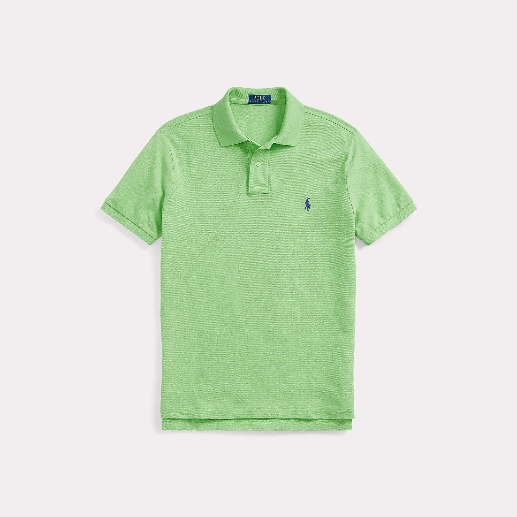 Ralph Lauren The Iconic Mesh Polo Shirt - Kiwi Lime (Slim) – Online Sneaker  Store