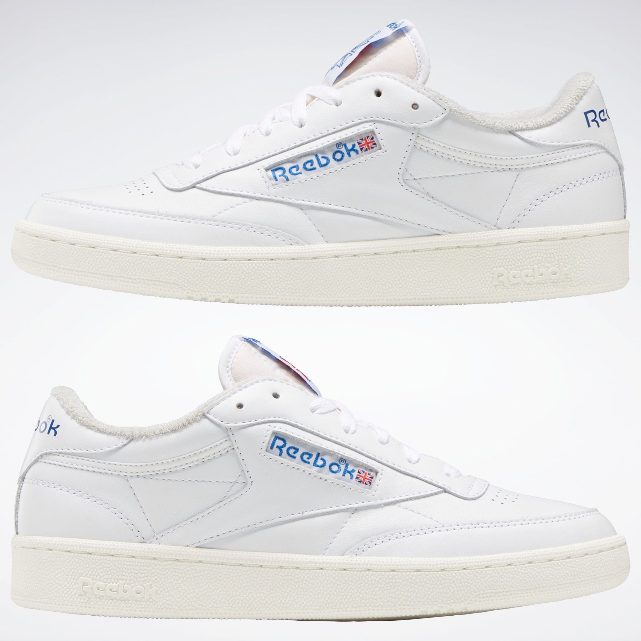  Reebok Club C 85 Vintage - White / Vector Blue 