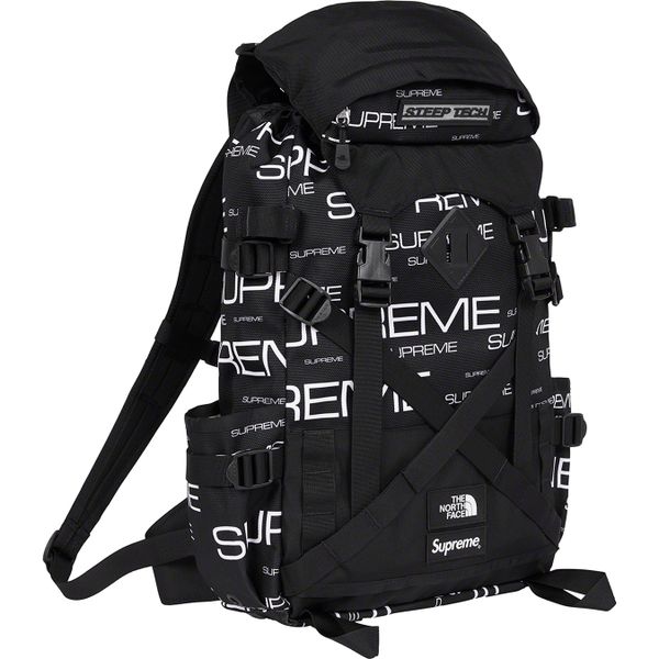  Supreme x The North Face Steep Tech Backpack FW21 - Black 