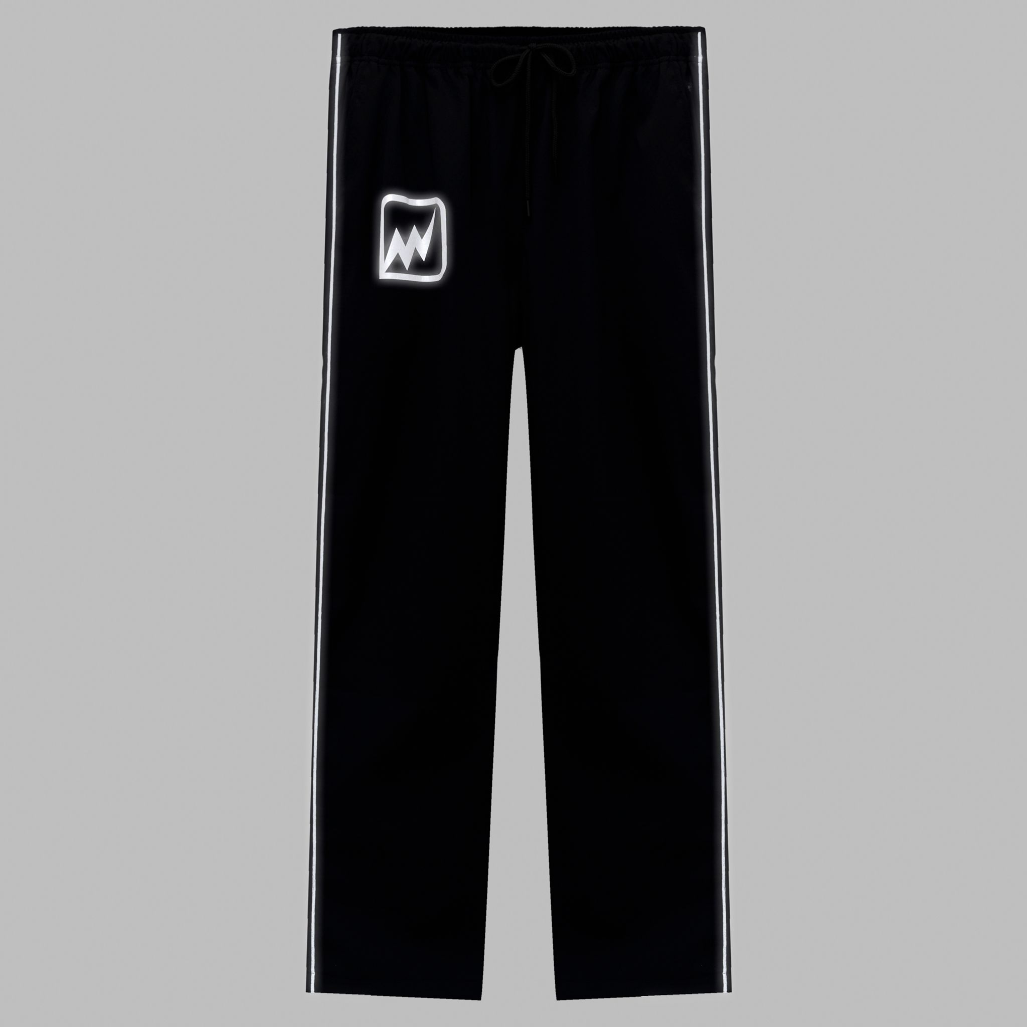  Reflective Track Pants - Black 