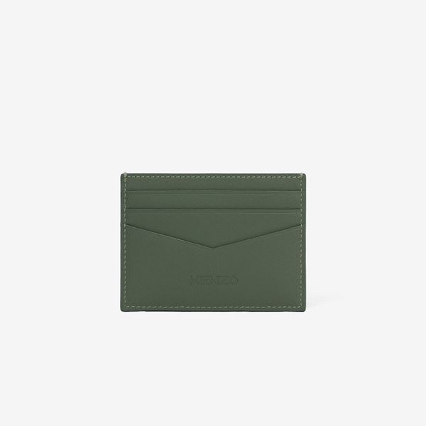  KENZO K Logo Card Holder - Olive 