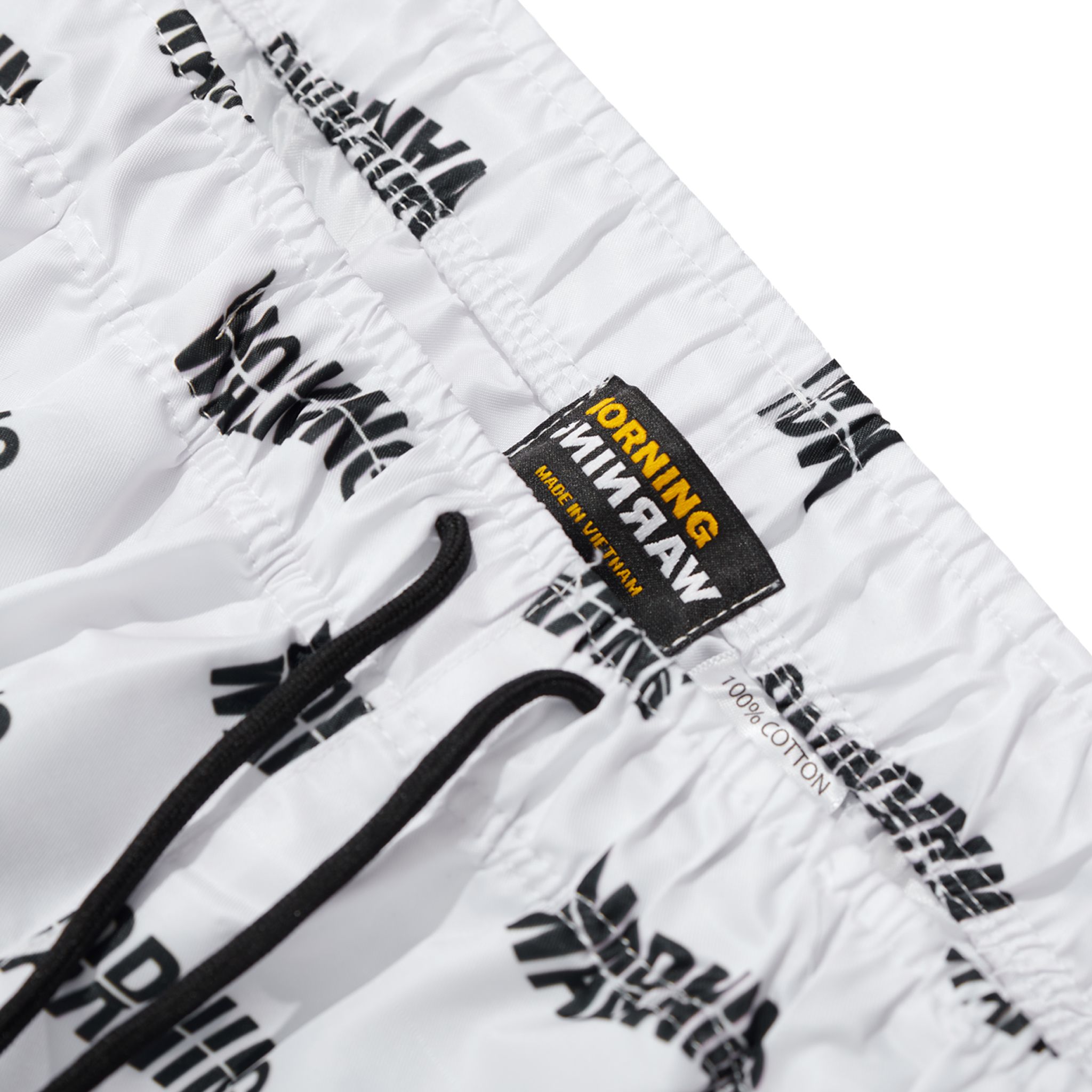  Mini Flag Track Pants - White 