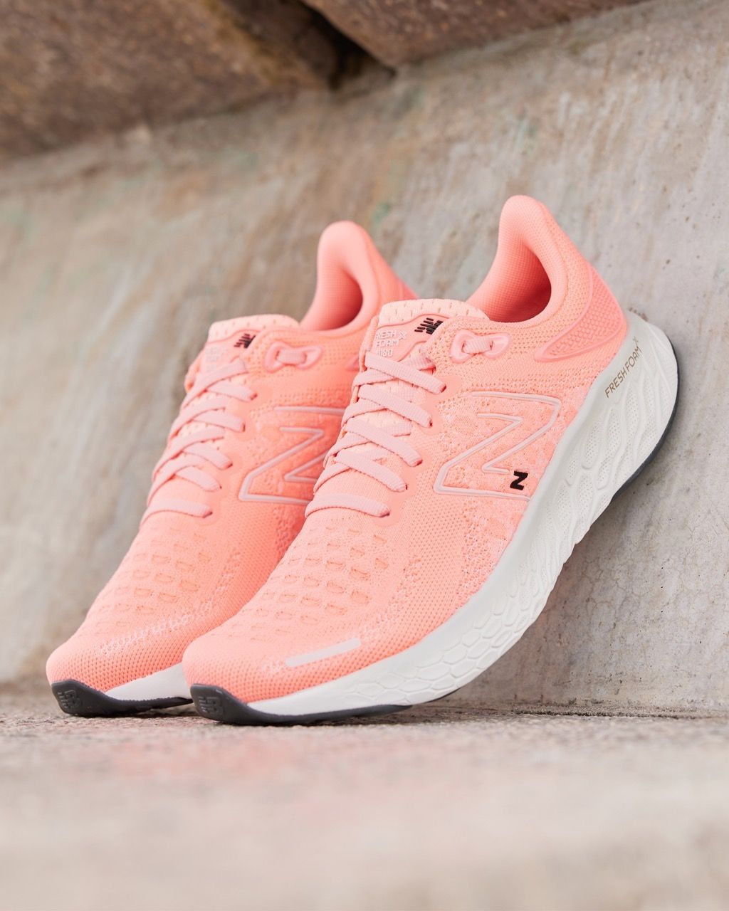  New Balance Fresh Foam X 1080v12 WMNS - Grapefruit/ Washed Pink 