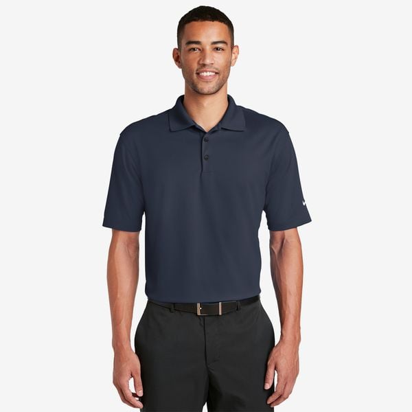  Nike Dri-FIT Micro Pique Golf Polo - Navy 