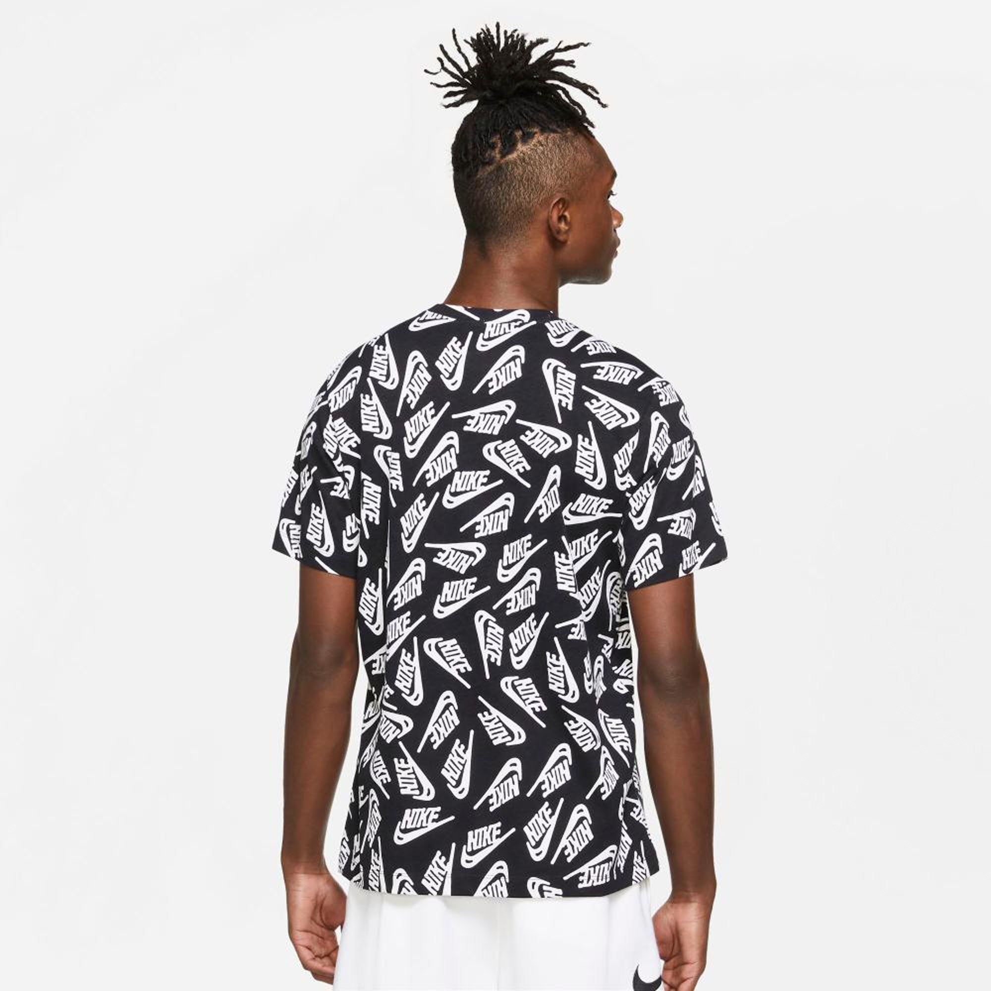  Nike Sportswear All Over Print T-Shirt - Black 