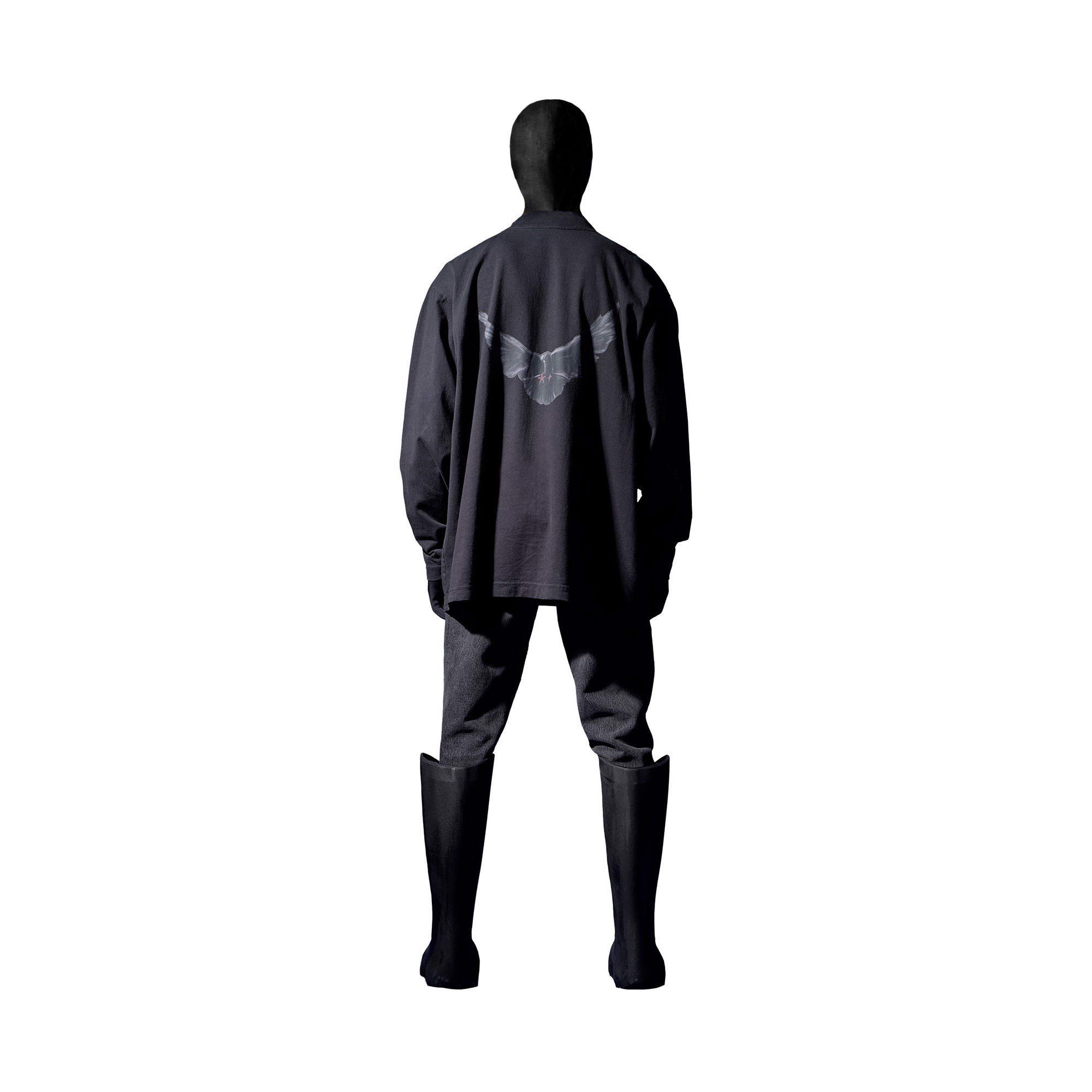 YEEZY GAP engineered by Balenciaga Dove Long Sleeve Tee Dark