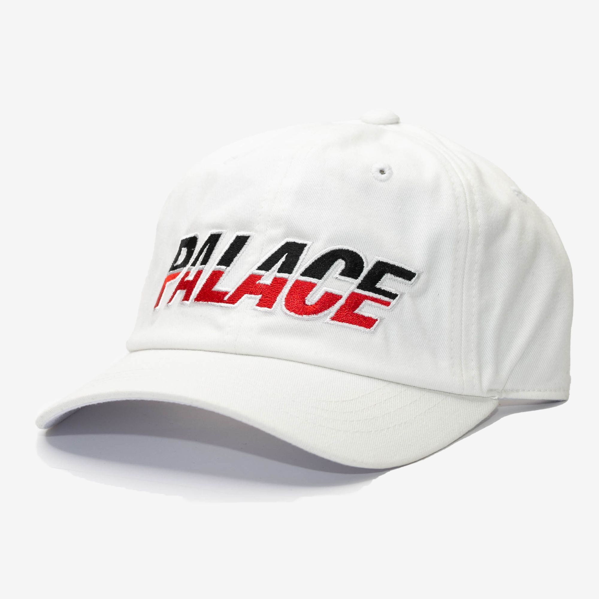  Palace Split Logo Hat - White 