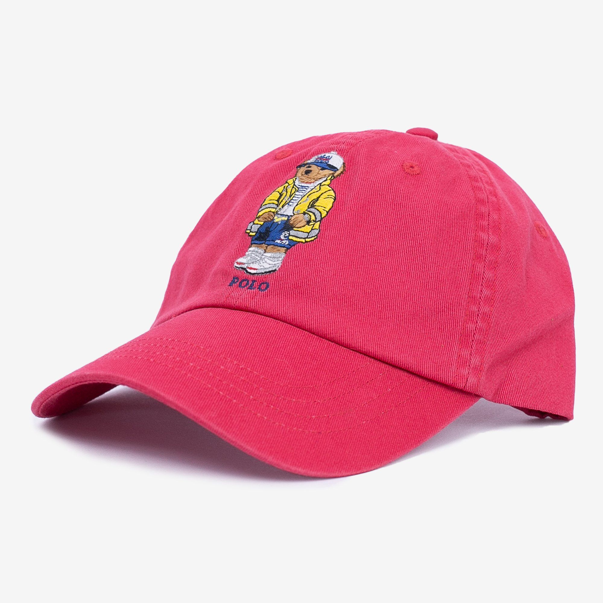  Ralph Lauren Bear Logo Cap - Pink 