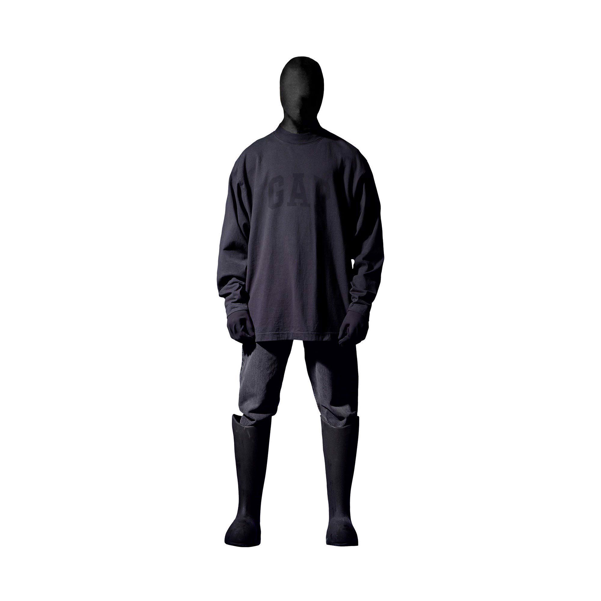  YEEZY GAP engineered by Balenciaga Dove Long-Sleeve Tee - Dark Grey 