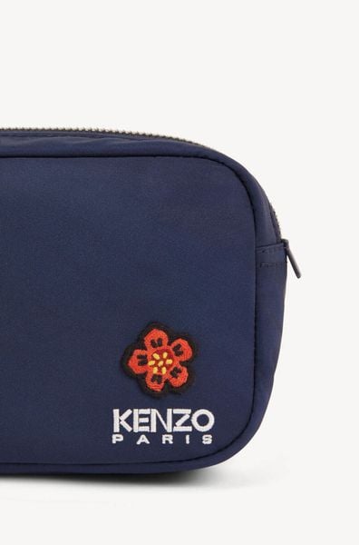  KENZO Crest Bag with Strap - Midnight Blue 