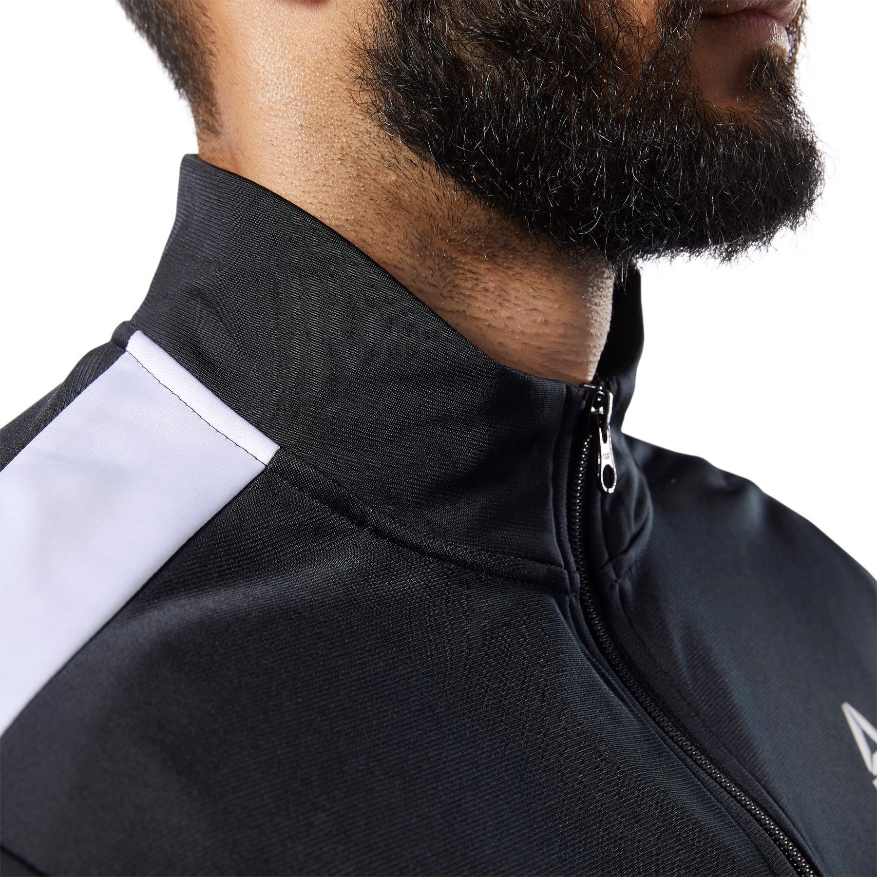  Reebok Essentials Linear Logo Track Jacket - Black 