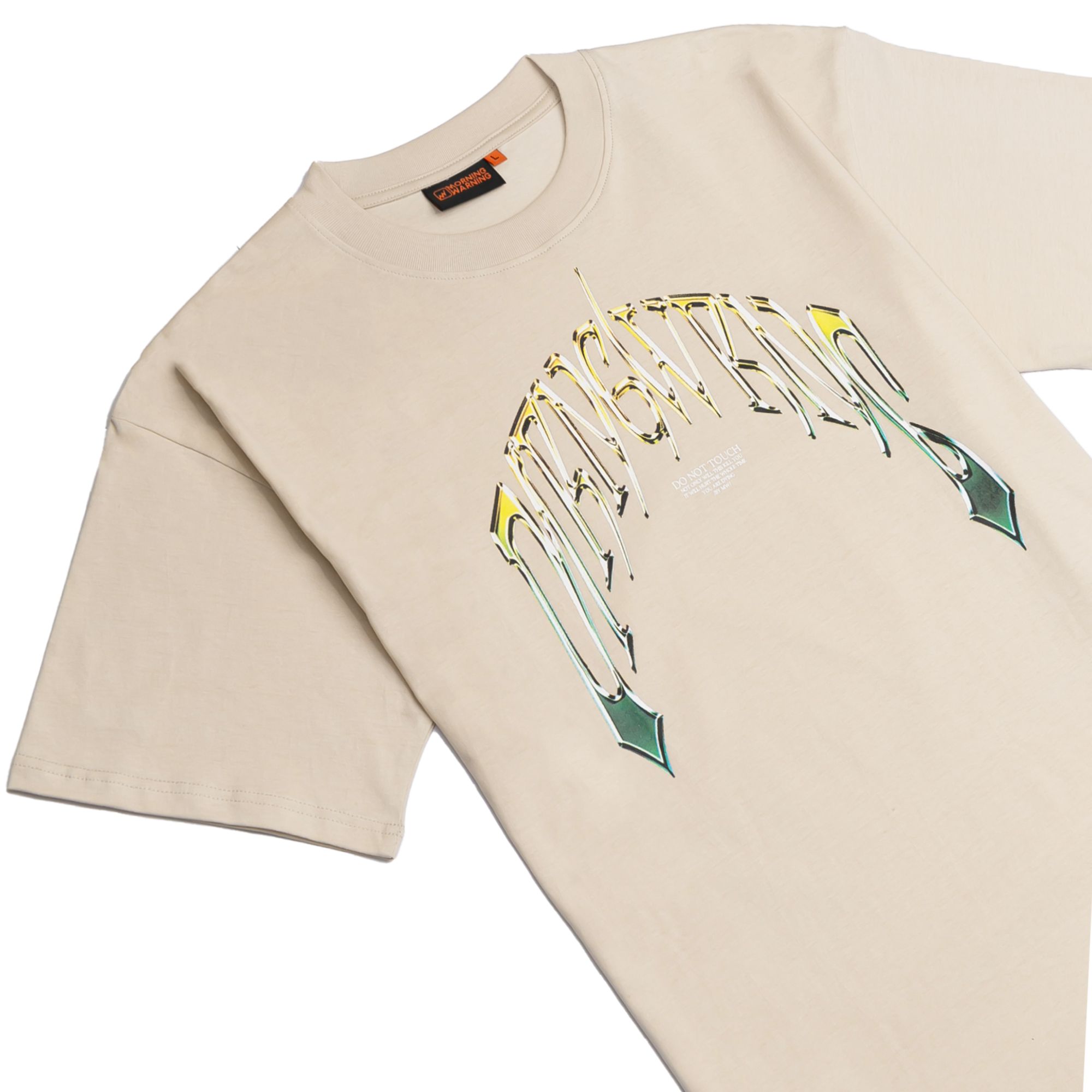  Chrome Tee - Cream 