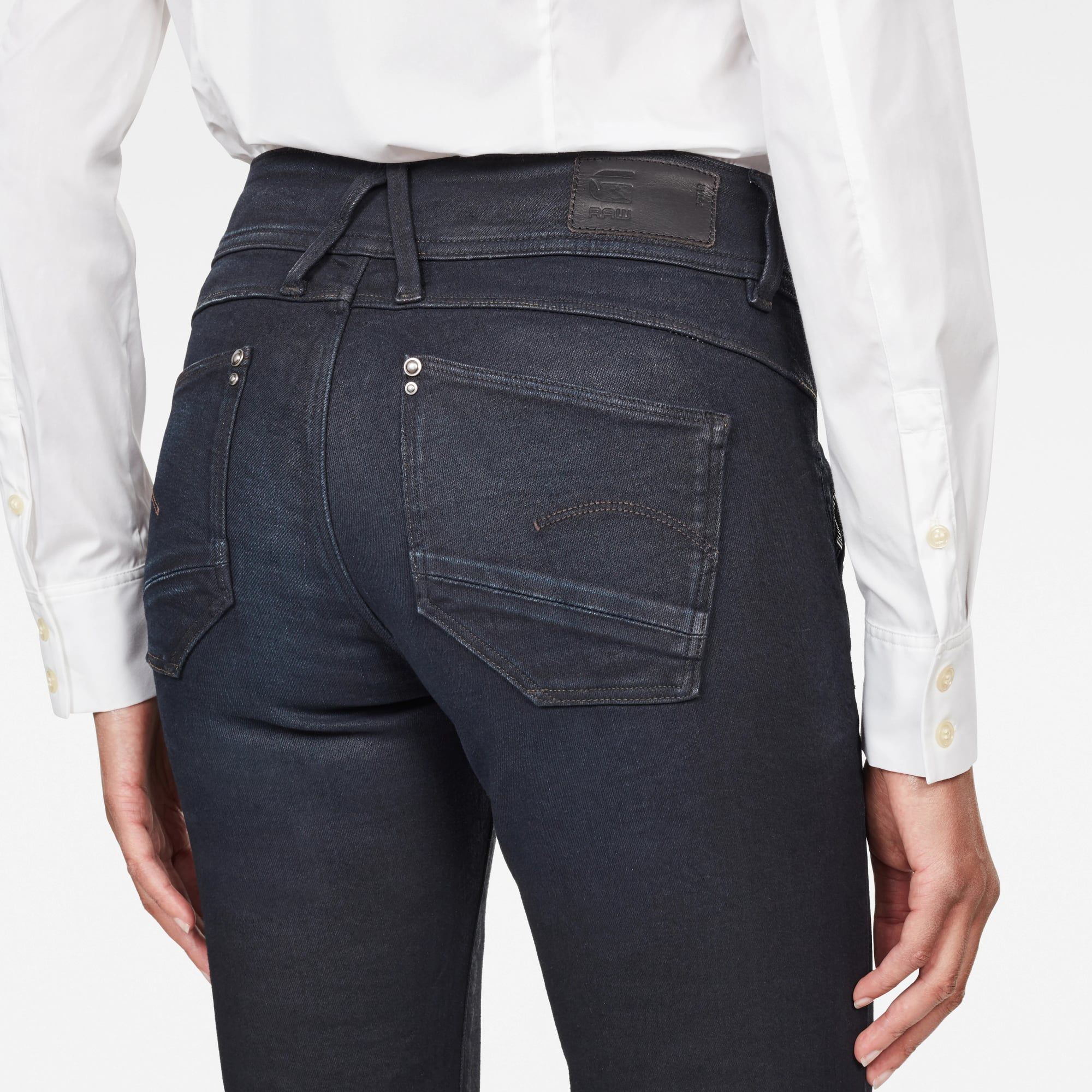  G-Star RAW® Lynn Biker Mid Skinny Jeans 