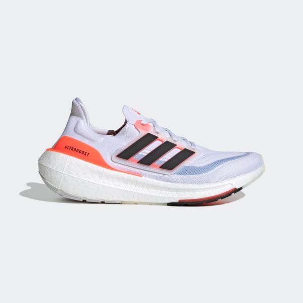  adidas UltraBOOST Light - White / Solar Red 