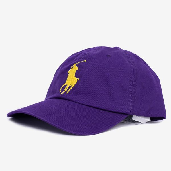  Ralph Lauren Big Pony Athletic Twill Cap - Purple 