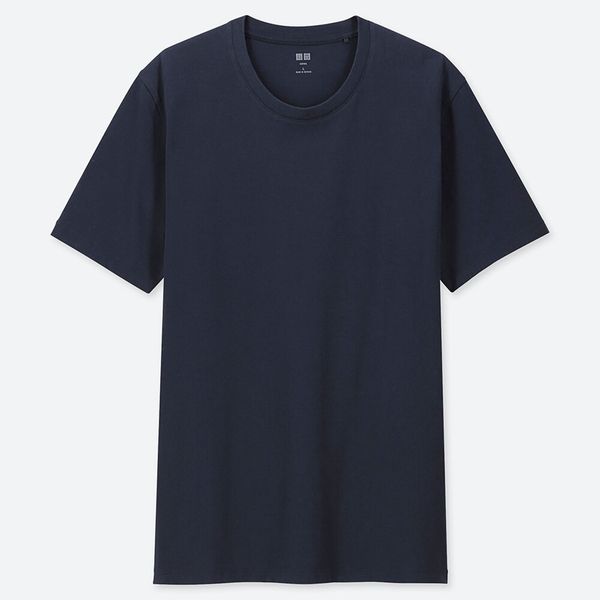  Uniqlo Crew Neck Short-Sleeve T-Shirt 'Navy' 