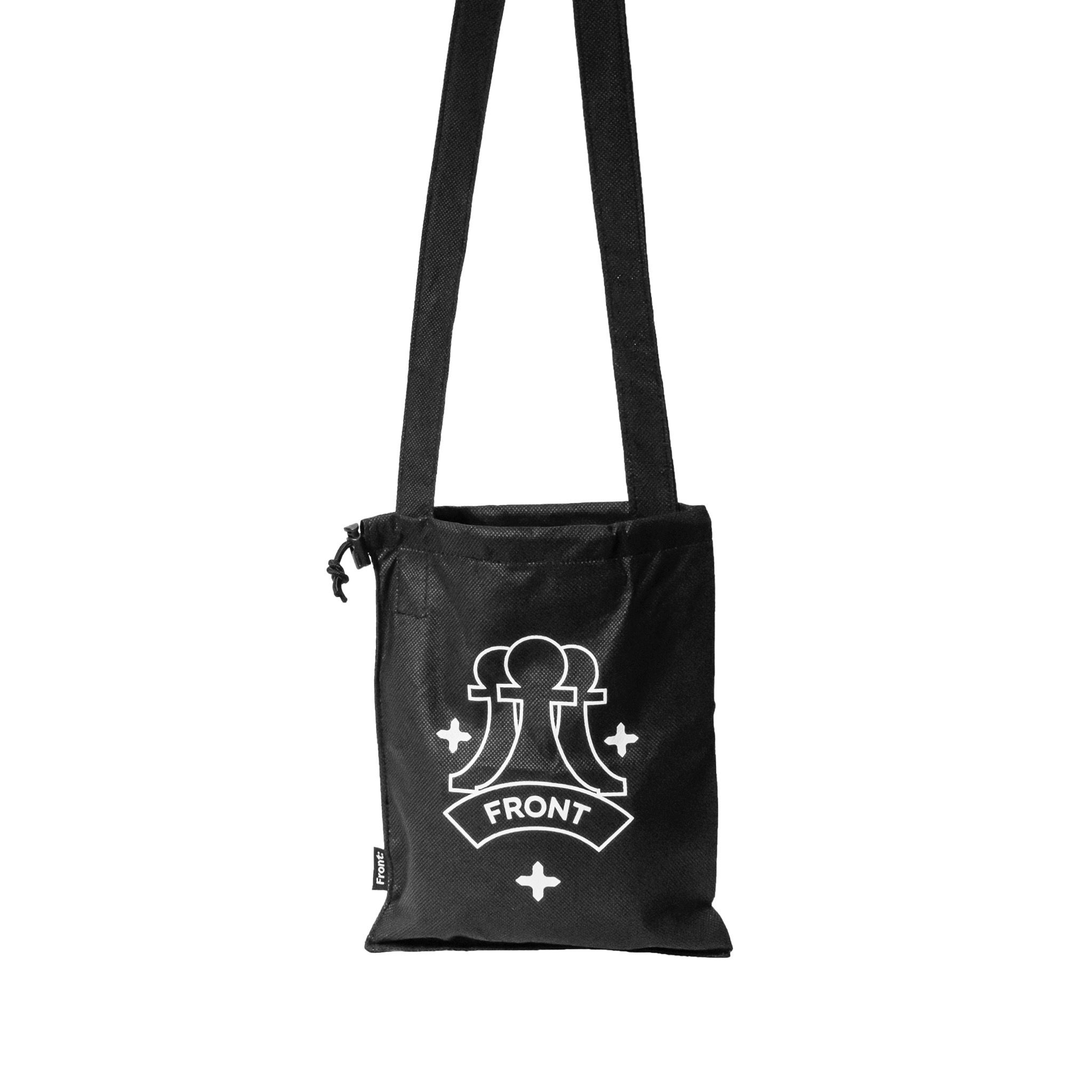  FRONT The Knight Mini Tote D621 - Black 