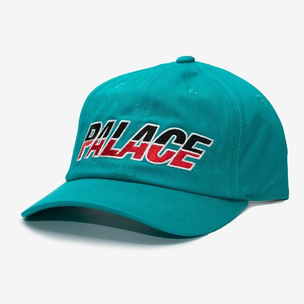  Palace Split Logo Hat - Teal 