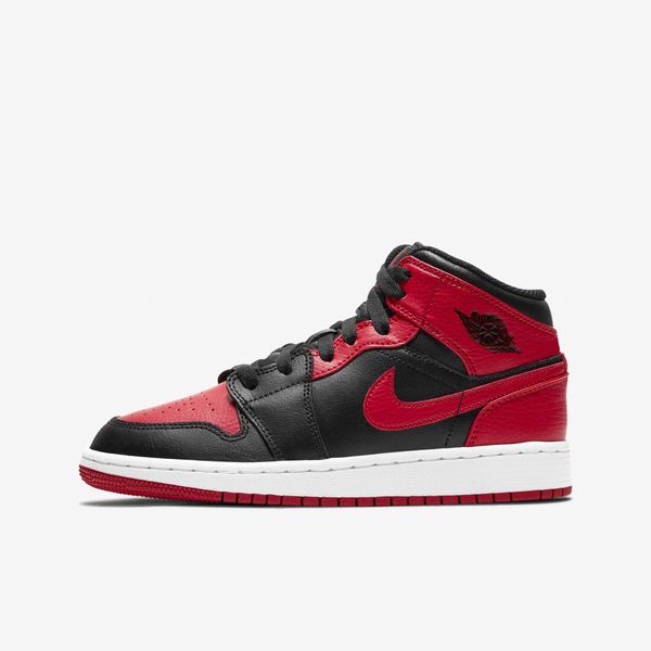 Air Jordan 1 Mid GS - Black/Red â Online Sneaker Store