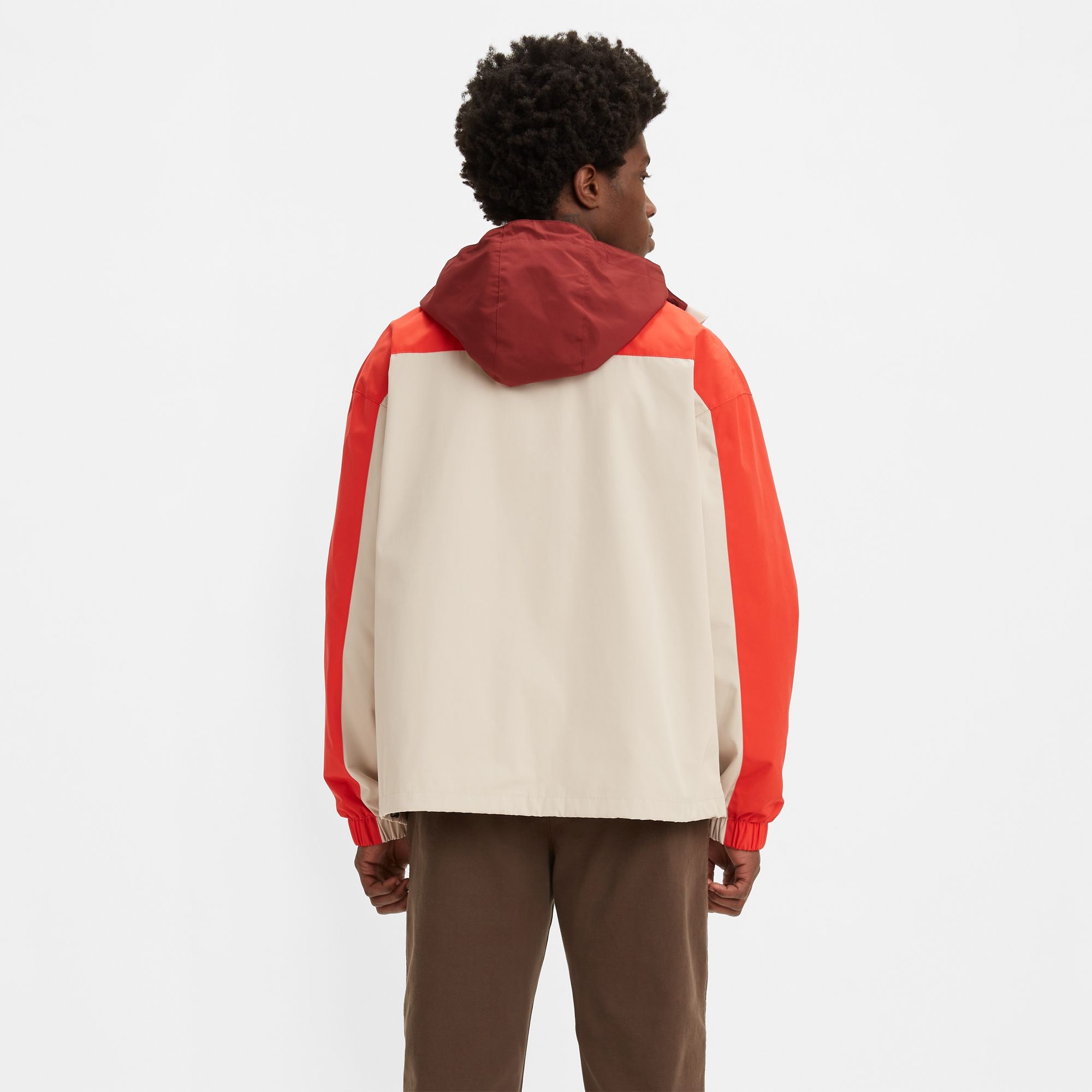  Levi's Bartlett Utility Jacket - Cream / Red 