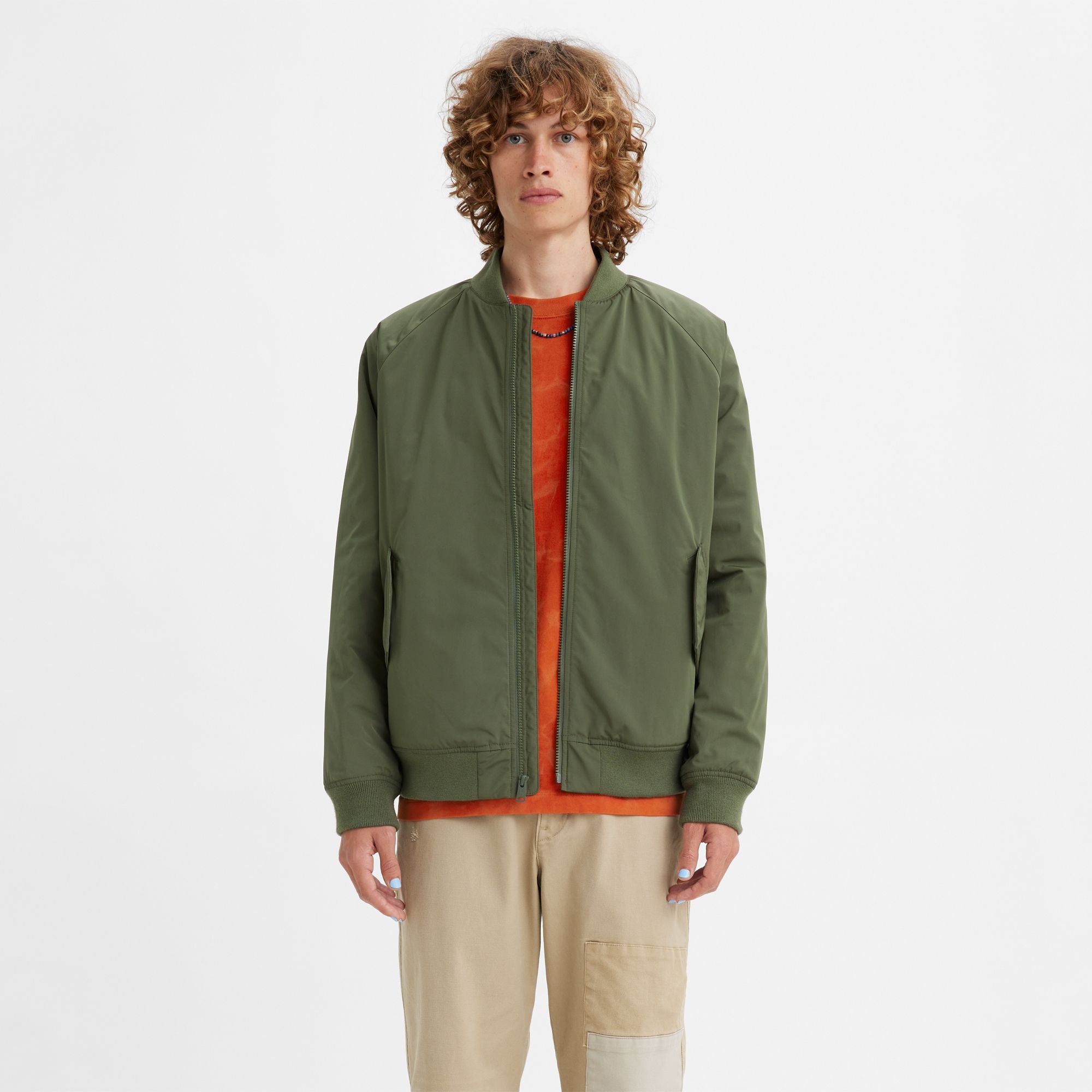  Levi's Filbert Flight Jacket - Green 