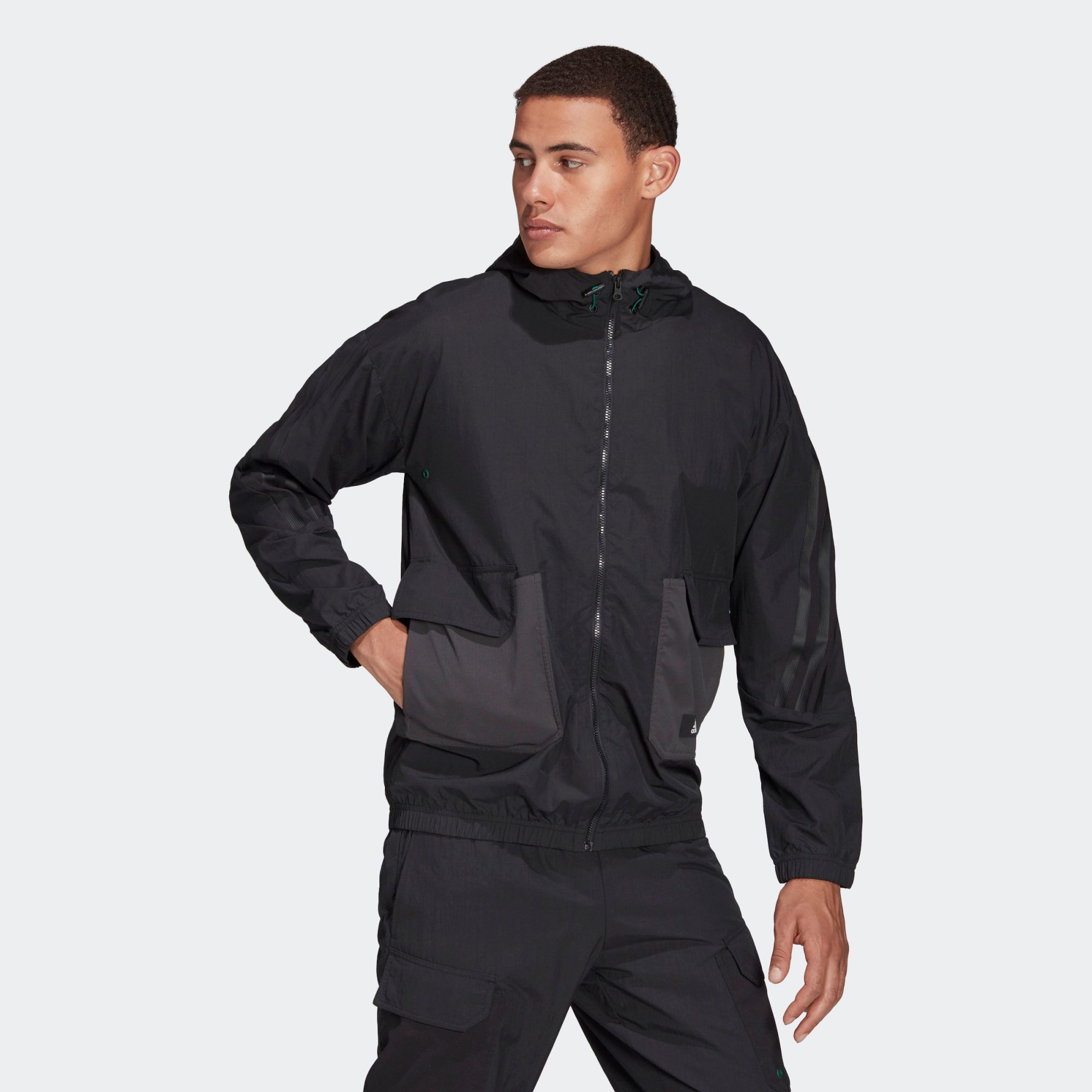  adidas Sportswear Future Icons Full-Zip Hoodie - Black 