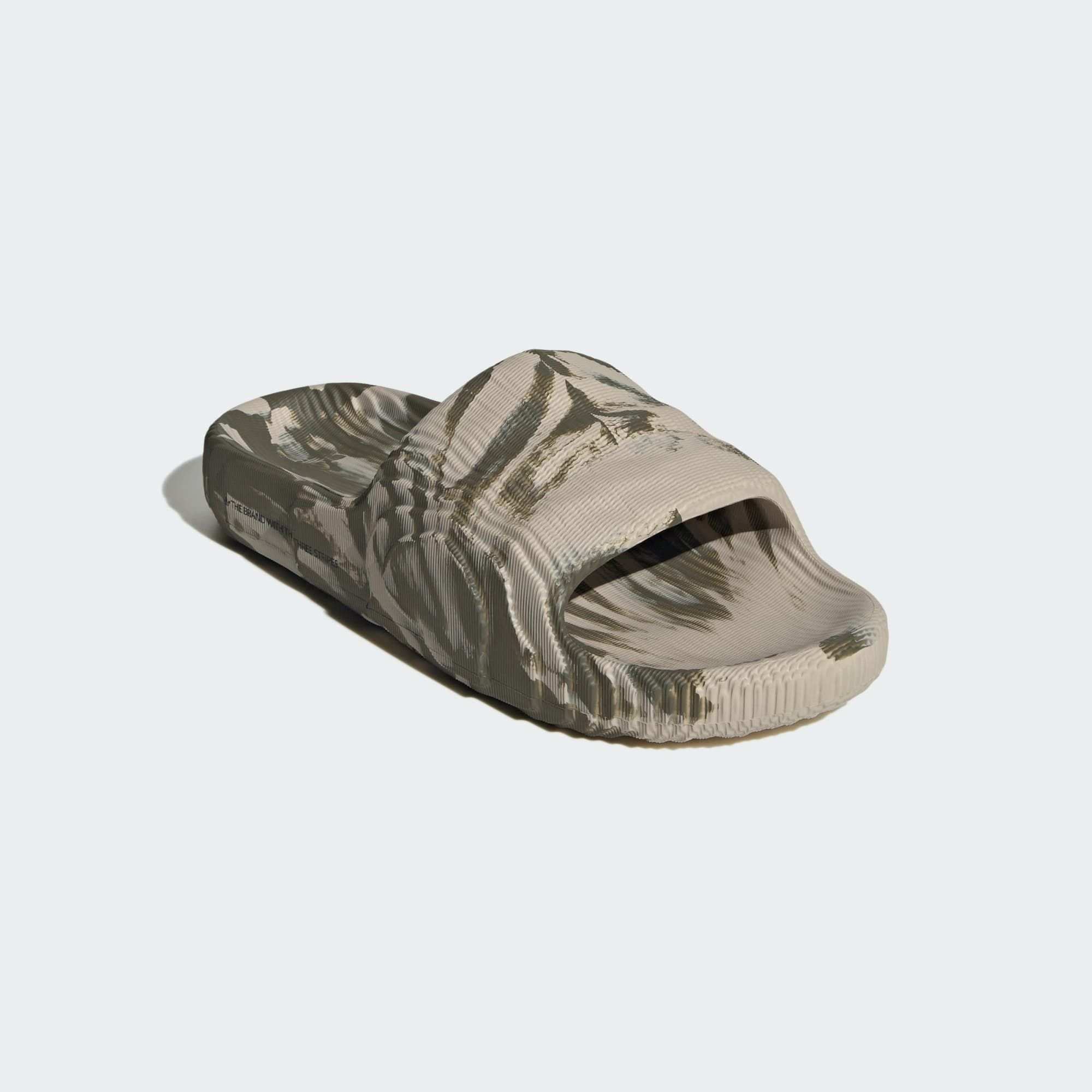  adidas Adilette 22 Slides - Wonder Beige / Olive Strata 