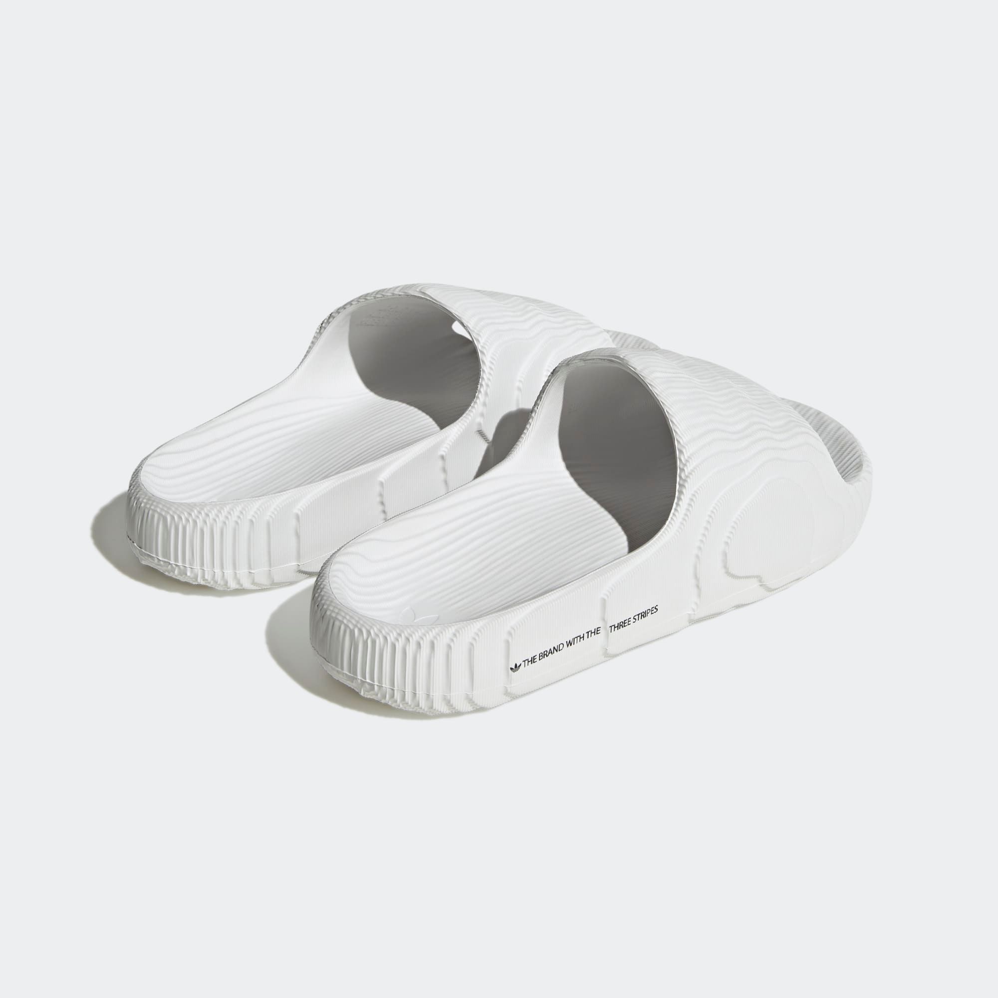  adidas Adilette 22 Slides - Crystal White 