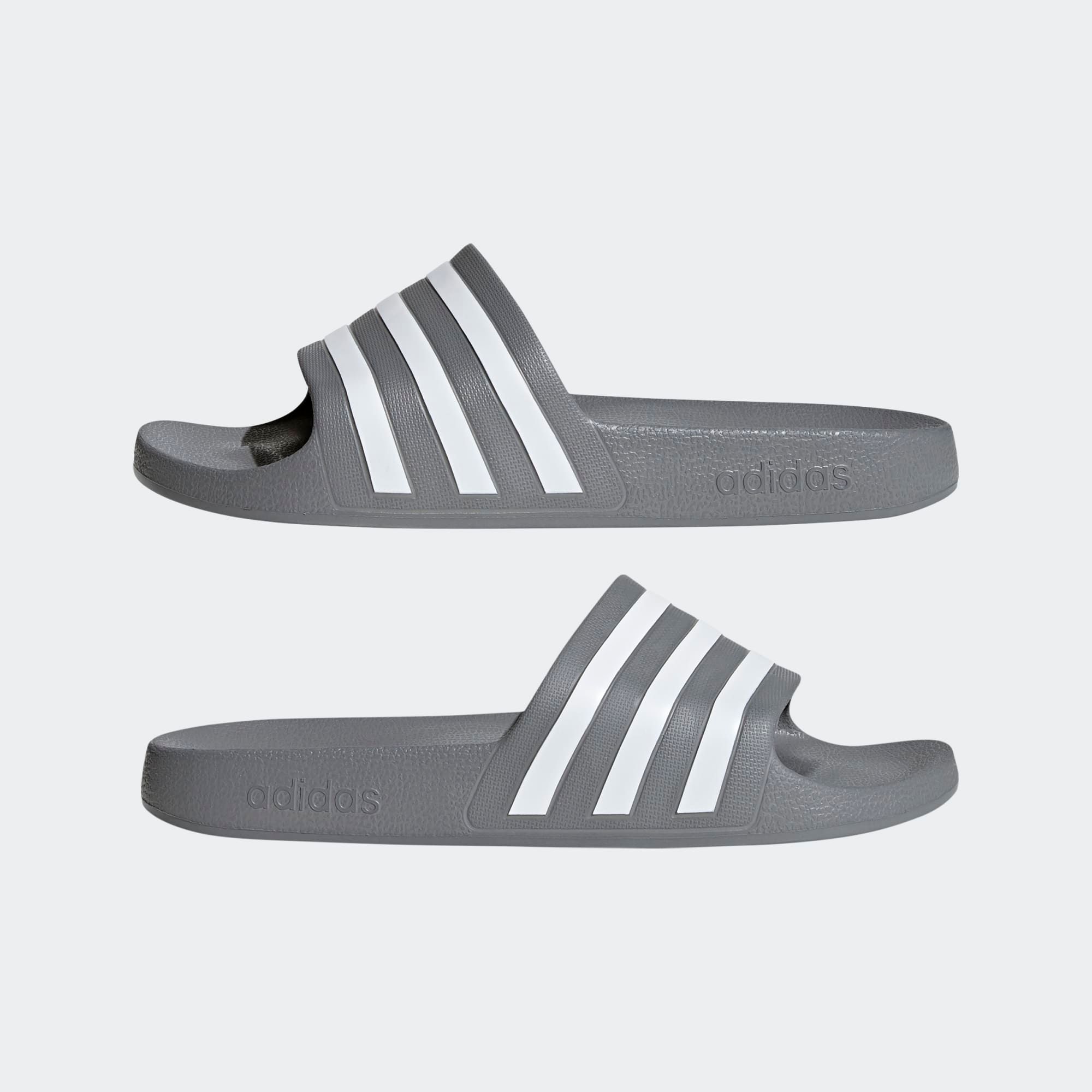  adidas Adilette Aqua - Grey Three 