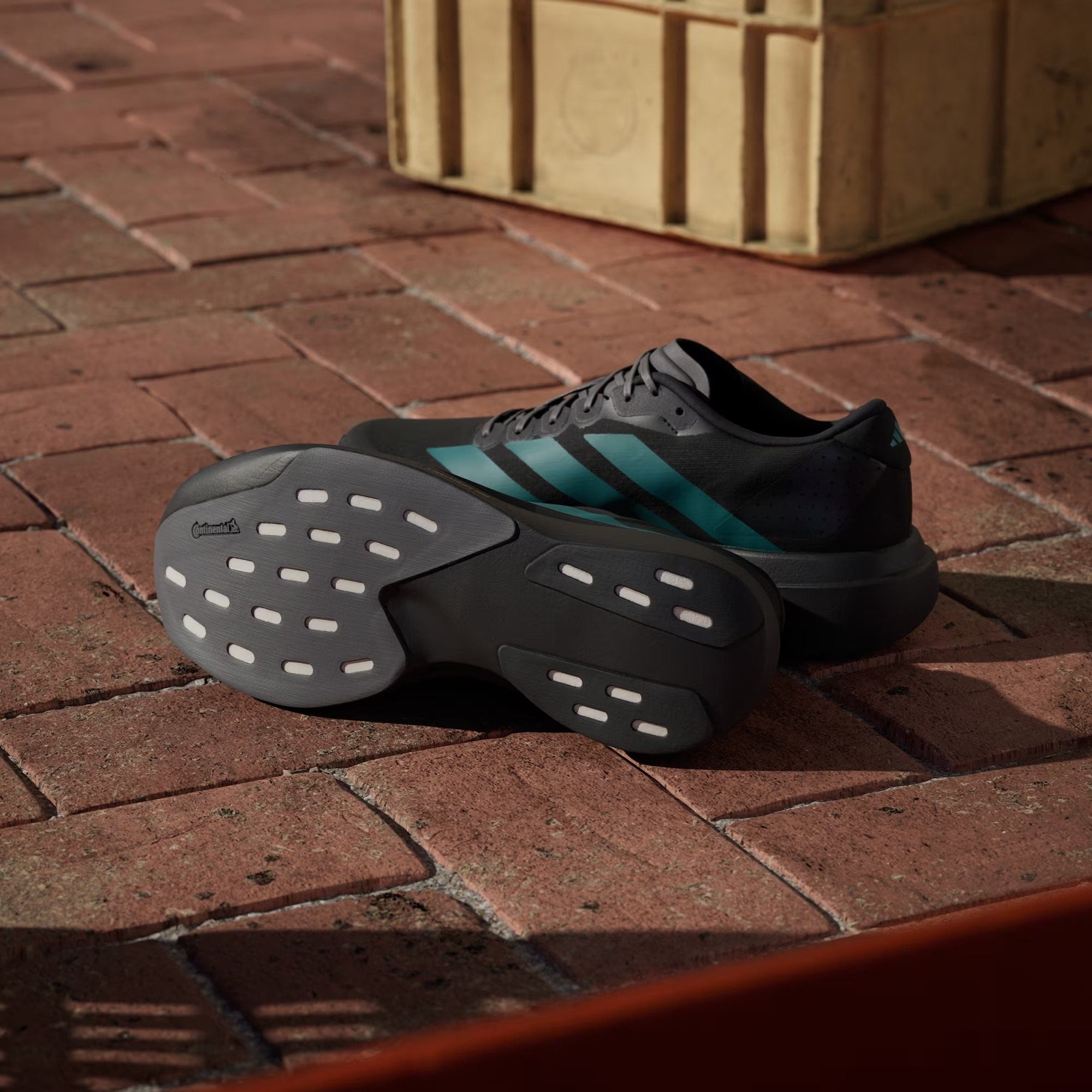  adidas Adizero EVO SL - Core Black / Pure Teal 