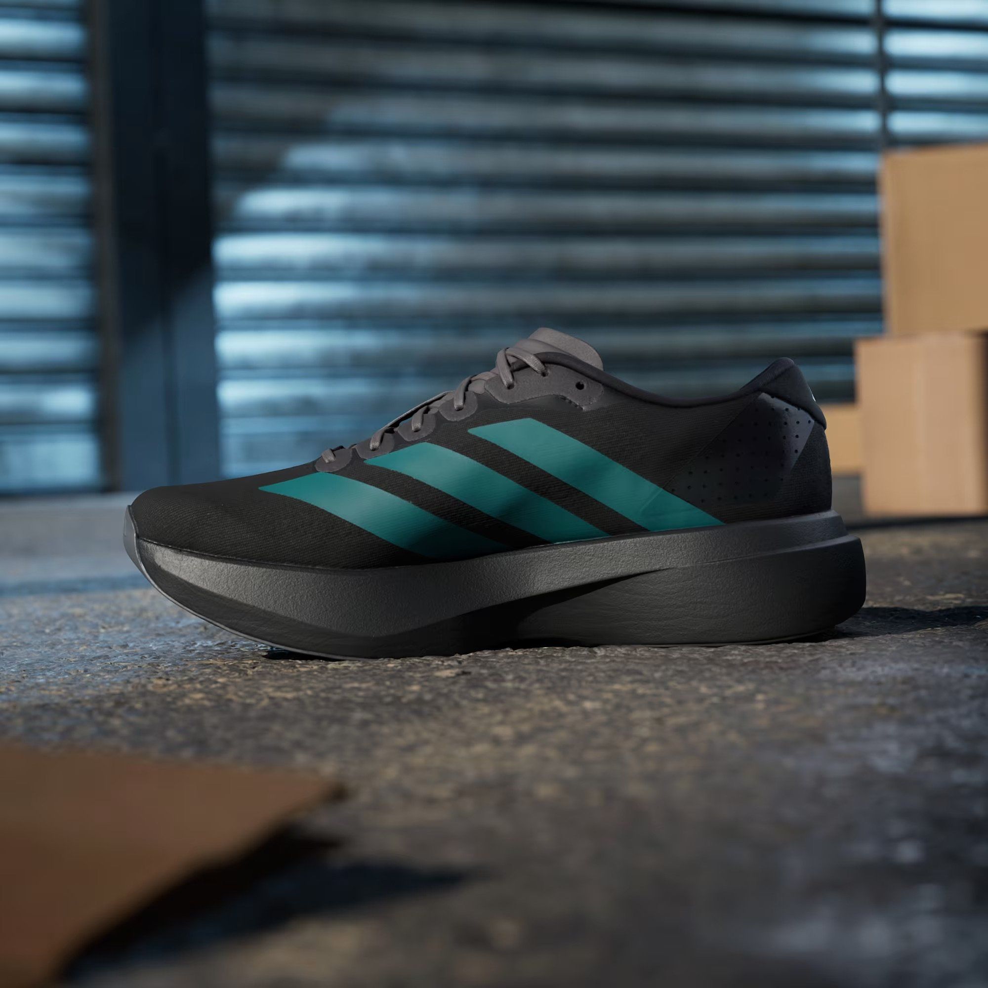  adidas Adizero EVO SL - Core Black / Pure Teal 