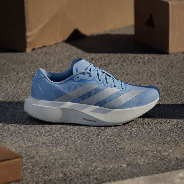  adidas Adizero EVO SL - Glow Blue / Silver Metallic 