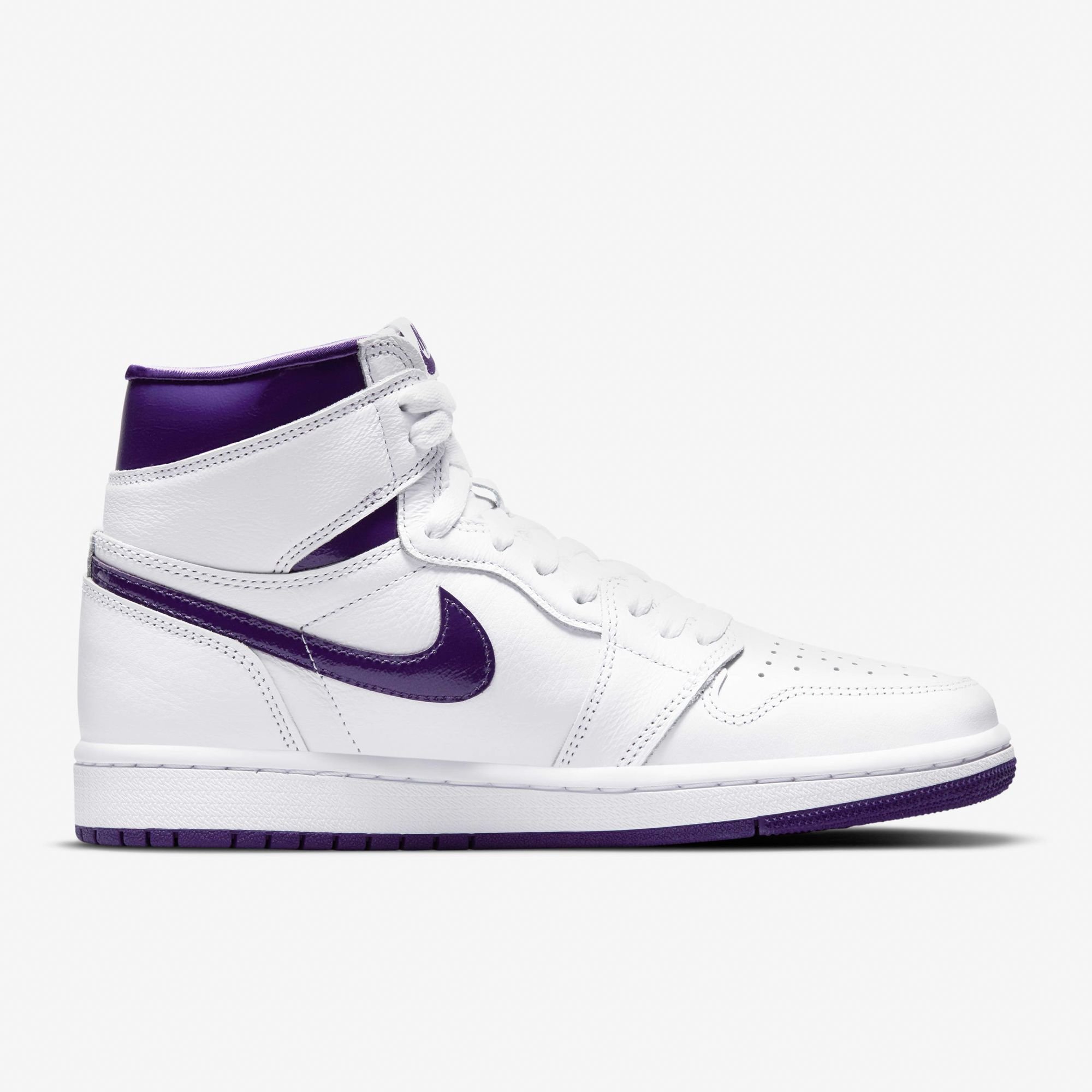  Air Jordan 1 High Retro OG - Metallic Court Purple 