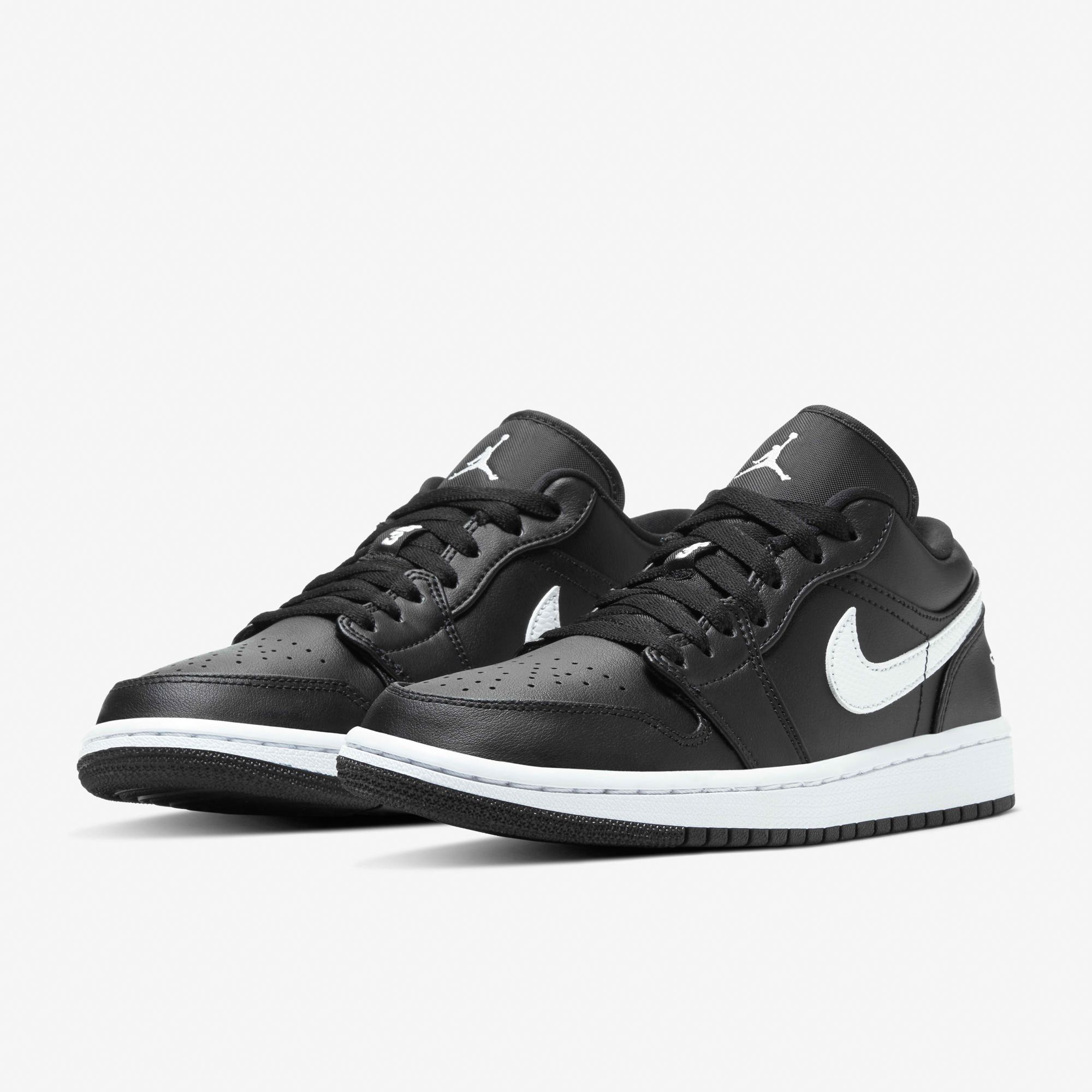  Air Jordan 1 Low WMNS - Black/White 