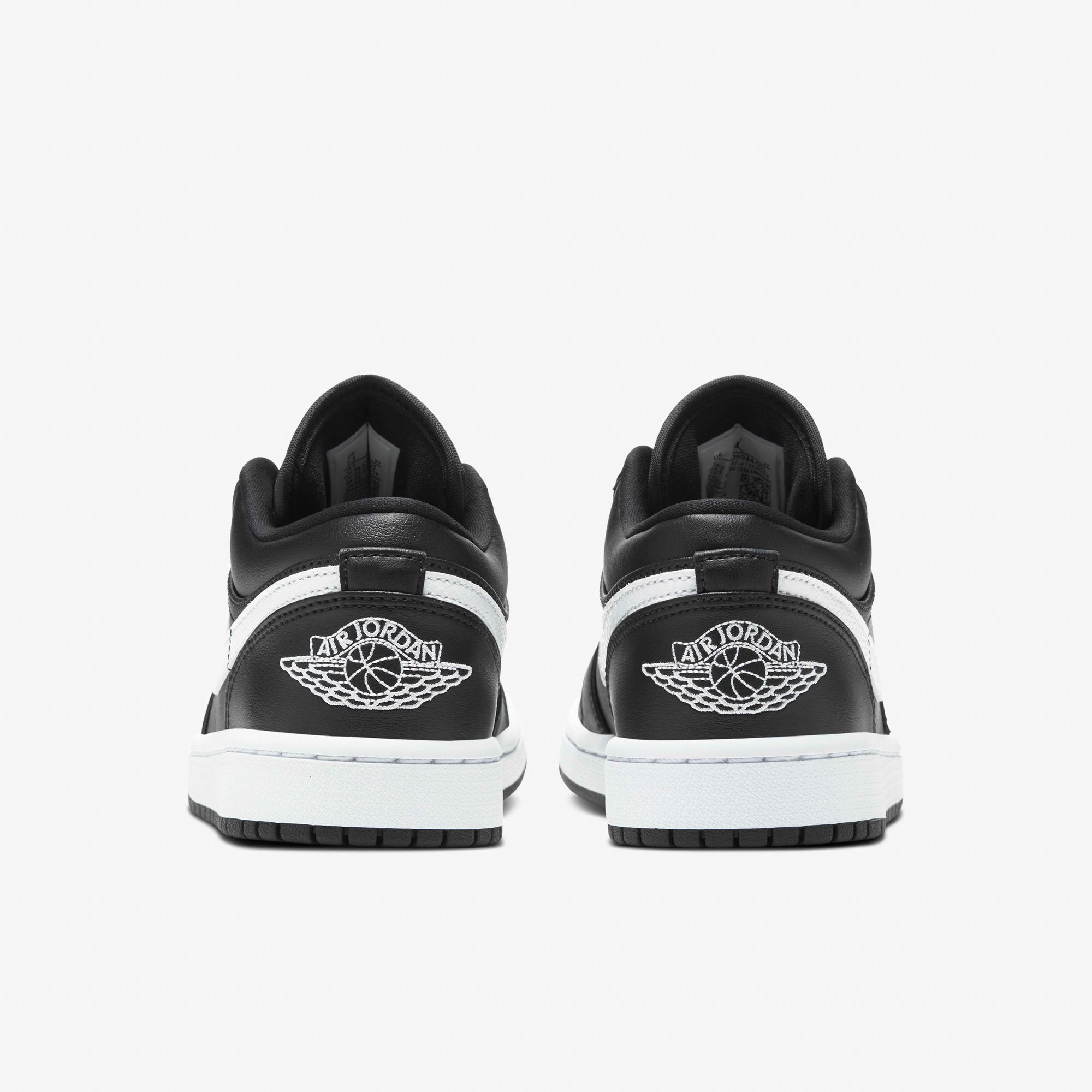  Air Jordan 1 Low WMNS - Black/White 