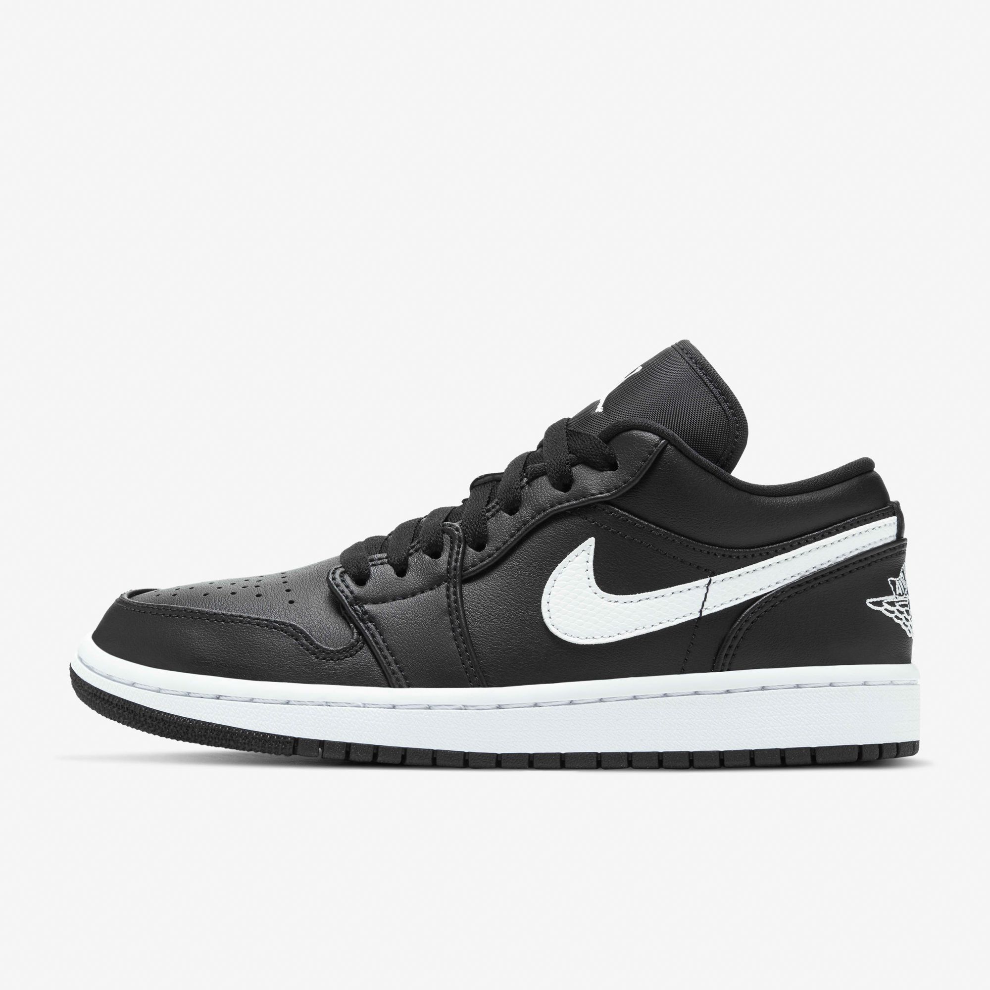  Air Jordan 1 Low WMNS - Black/White 