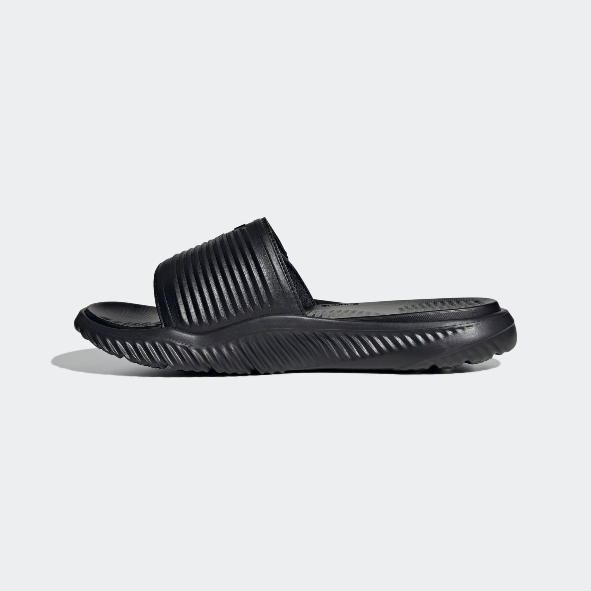  adidas Alphabounce Slides - Black 