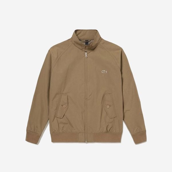  Lacoste Water-Repellent Light Twill Jacket - Beige 