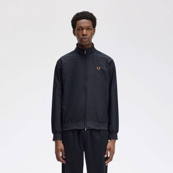  Fred Perry Brentham Jacket - Navy 