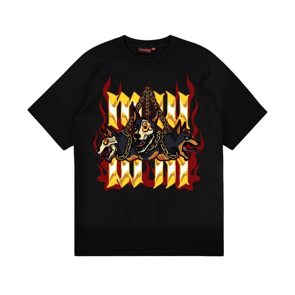  Three Hounds Tee - Black 