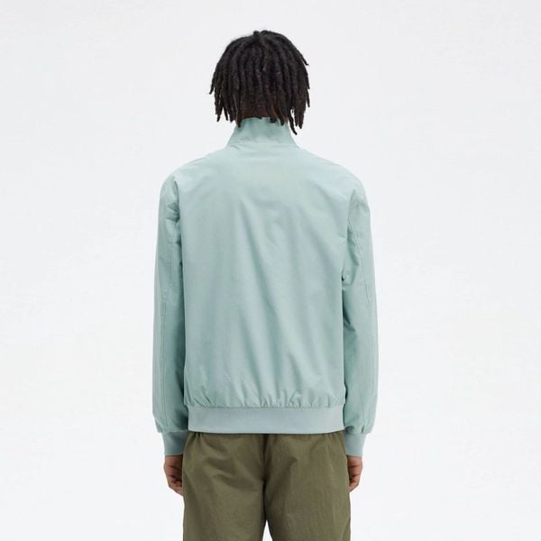  Fred Perry Brentham Jacket - Silver Blue 