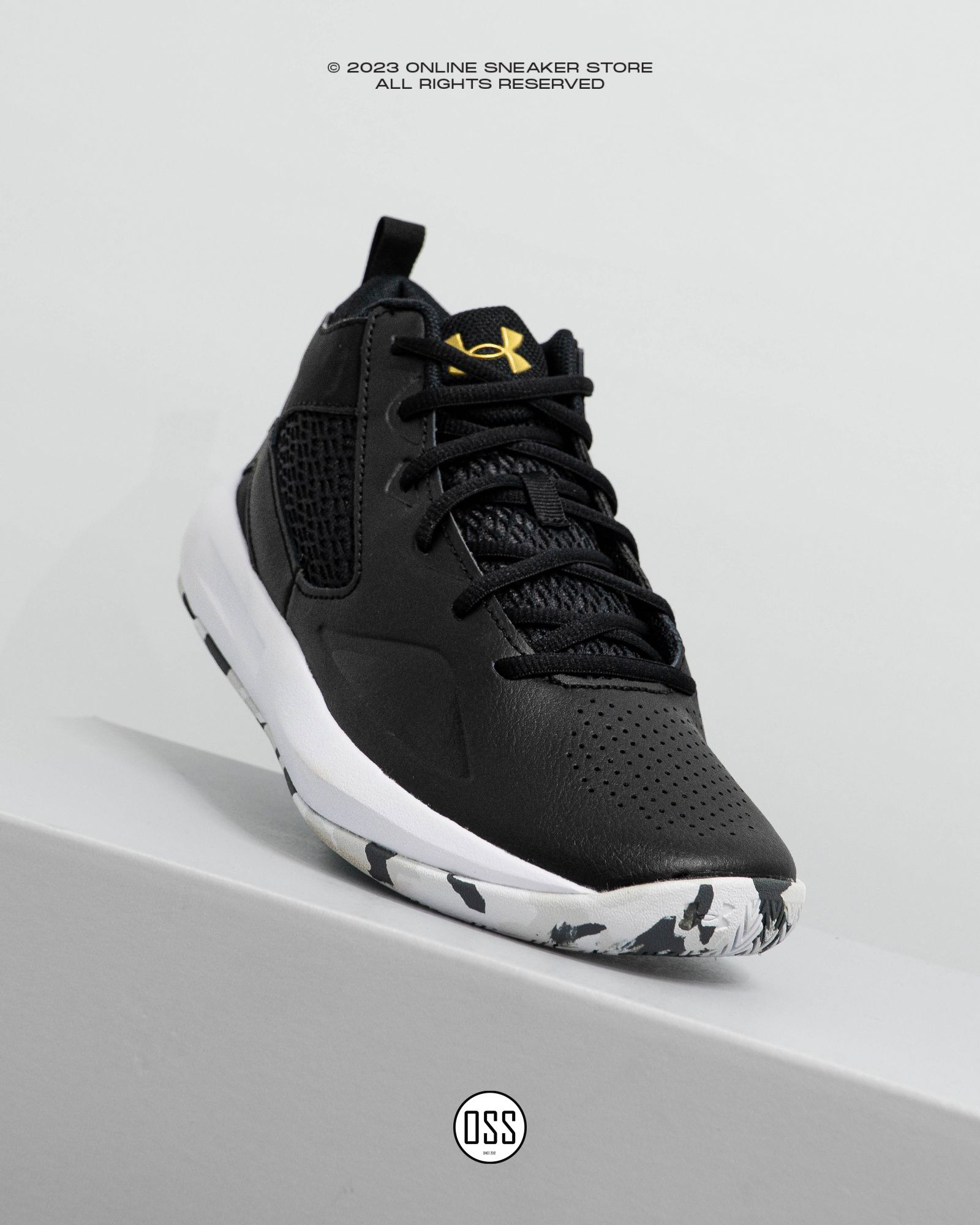  Under Armour 5 Lockdown - Black/White 