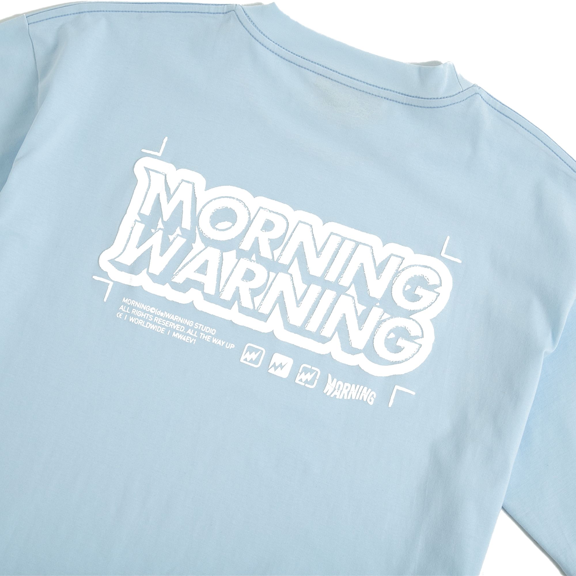  Sketch Logo Tee - Baby Blue 