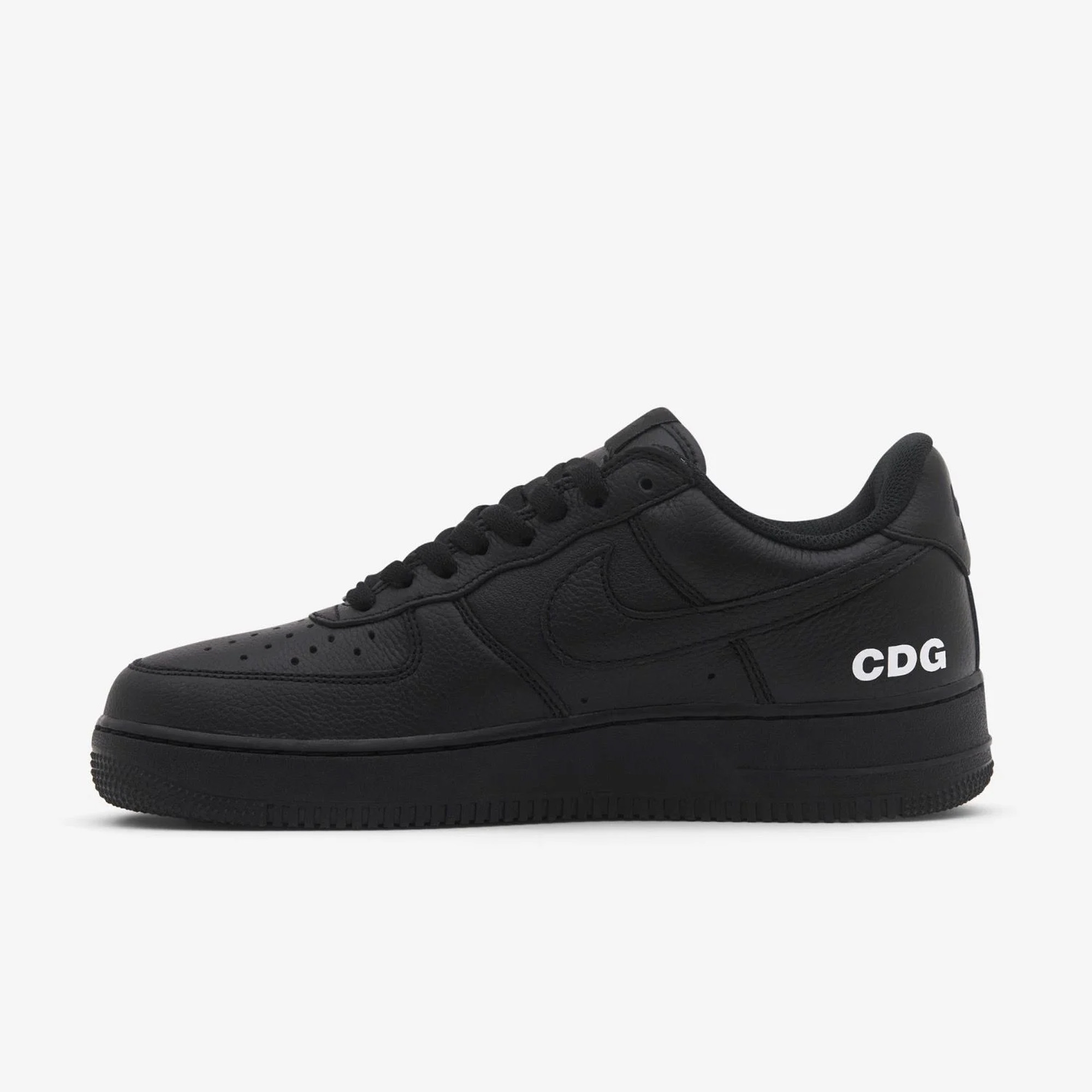comme des garcons air force 1 black